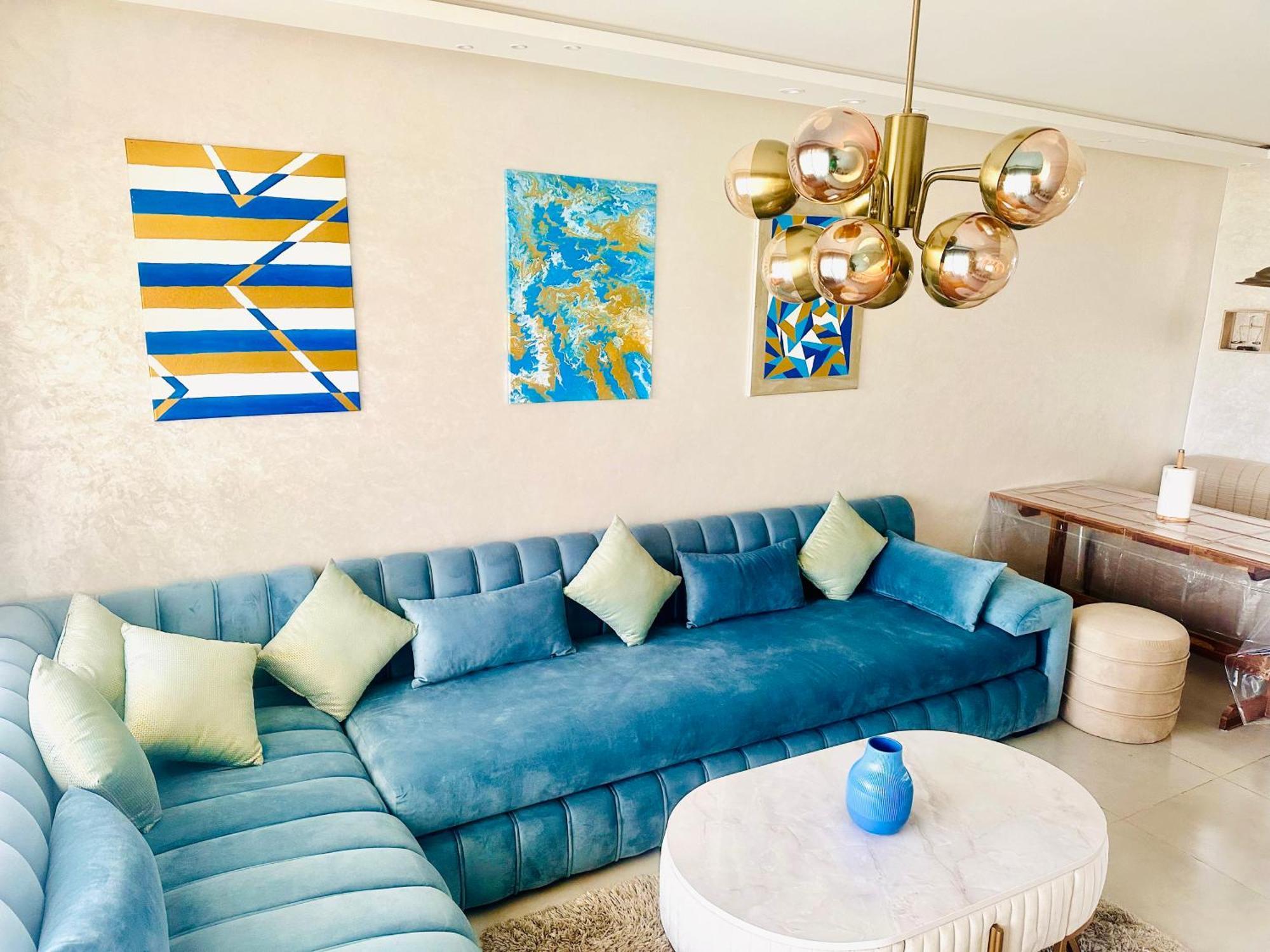 Appartement Cozy Avec Piscine 시디 라할 외부 사진